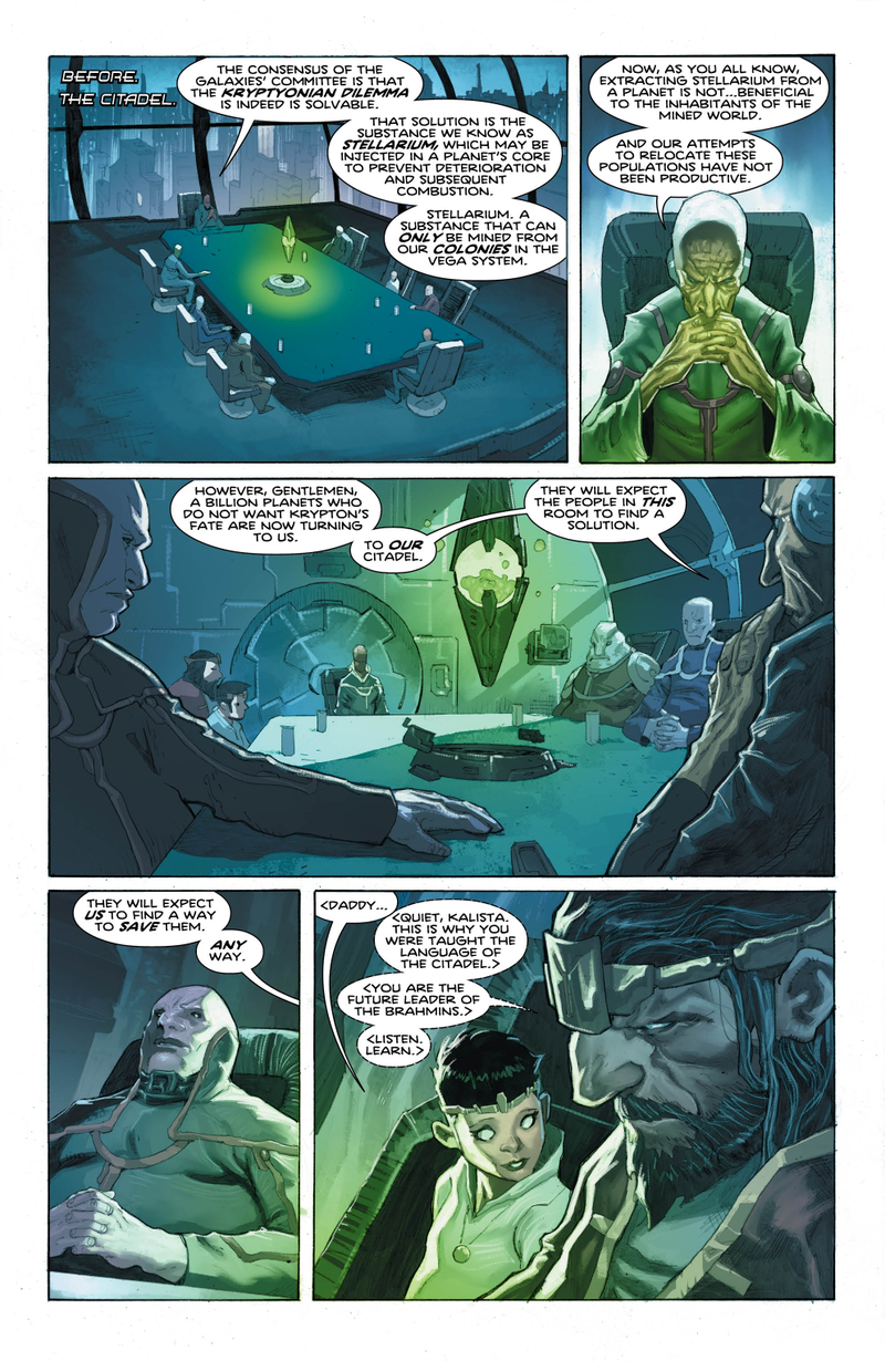 Illustration for article titled Exclusive DC preview: The Omega Men make a pit stop on a forbidden planet